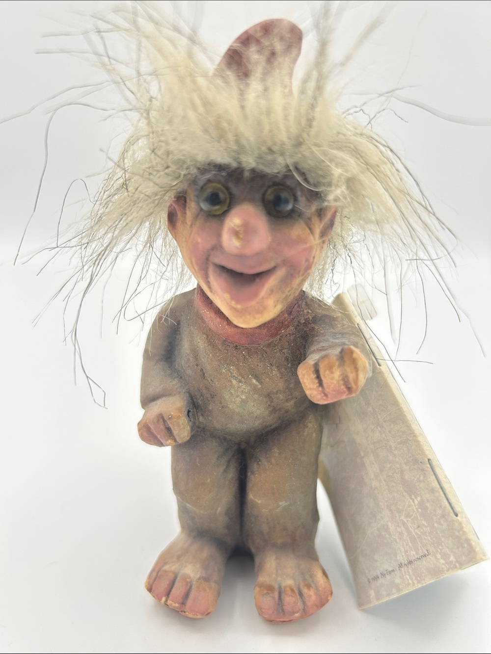 Vintage NyForm Ski Troll Handmade in Norway Original Tag